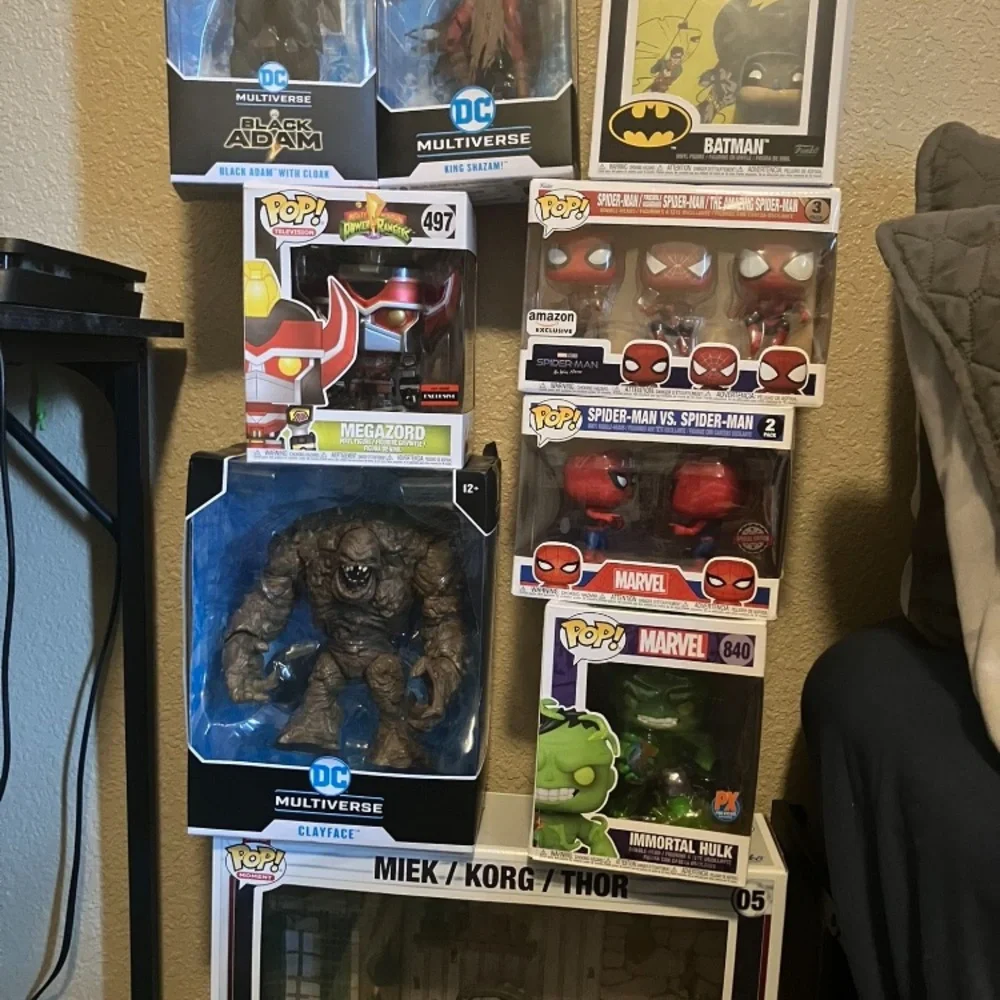 Funko Pop Marvel and DC Figure Set